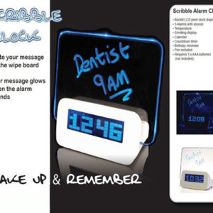 Scribble Alarm Clock