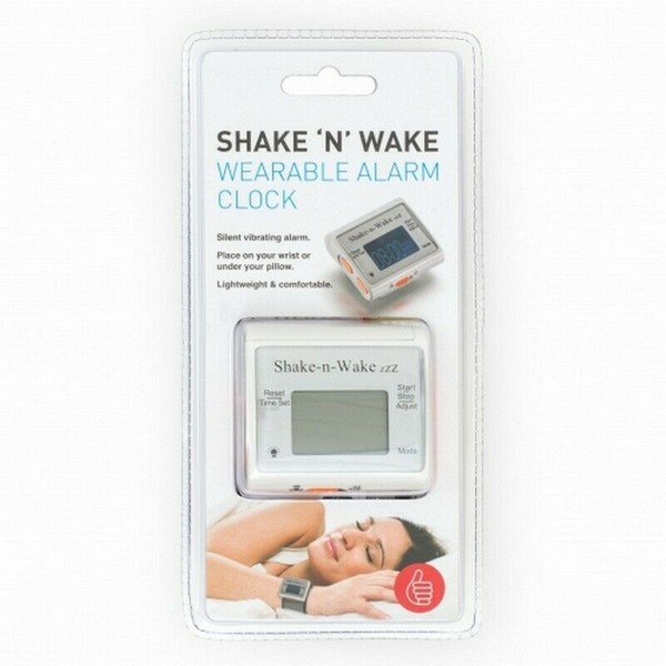 shake n wake silent vibrating alarm clock Shake 'N' Wake Alarm Clock main image 0